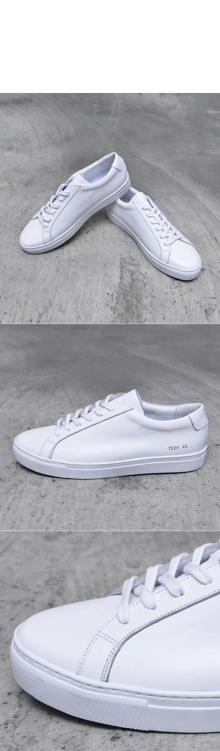 shoes white leather